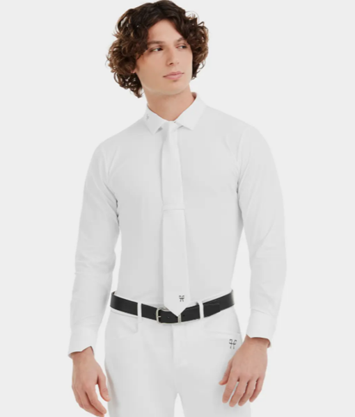 CAMISA SHIRT MEN AEROLIGHT LS HORSE PILOT BLANCO